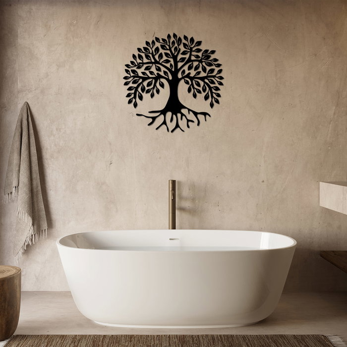 Wallity Monumental Tree 10 Escultura de pared negra de metal Wallity Monumental Tree 10 Escultura de pared negra de metal